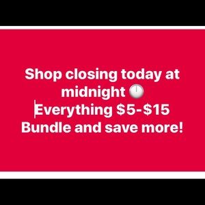 💕 Closet Closing Sale 💕